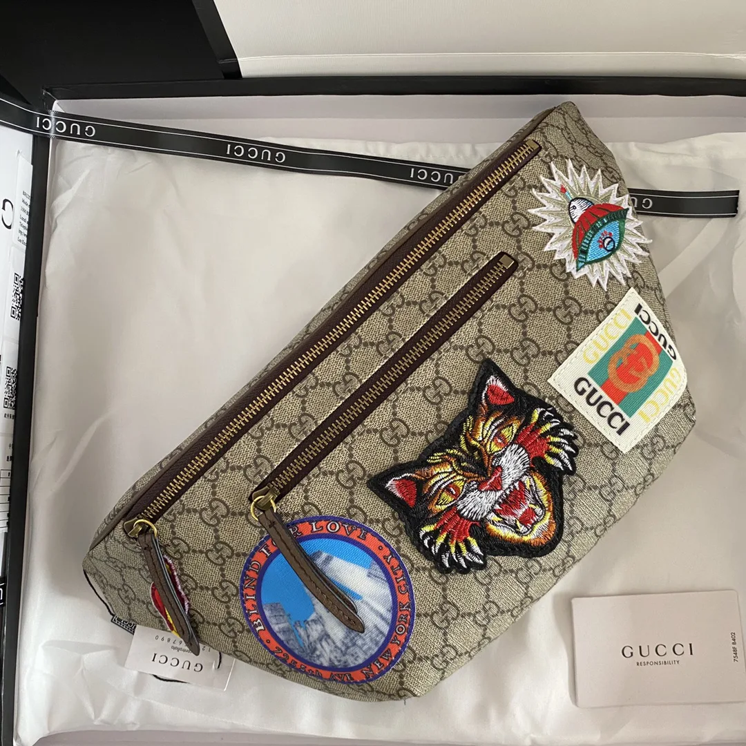 Gucci Courrier GG Tiger - Bag