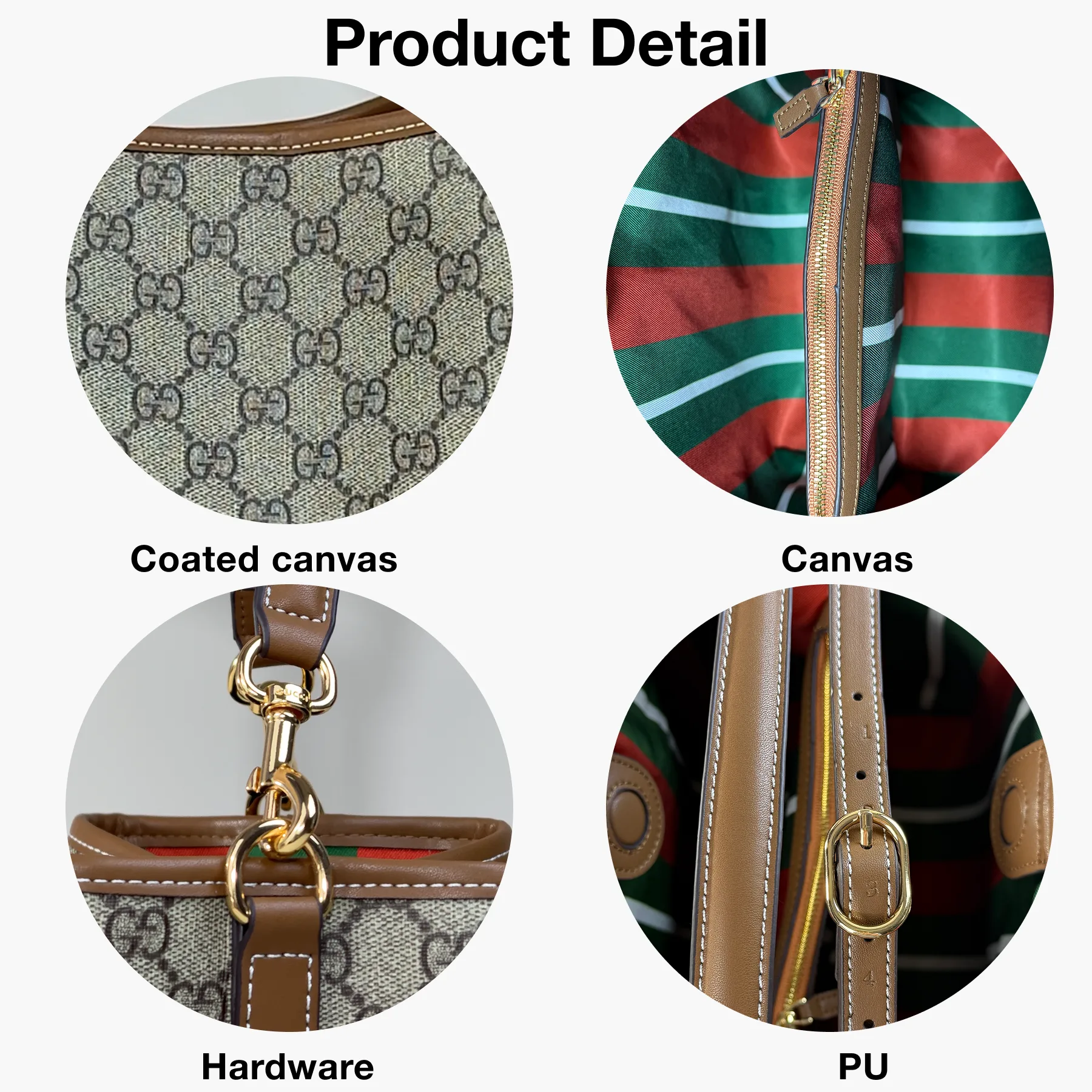Gucci GG Emblem bucket bag - Medium