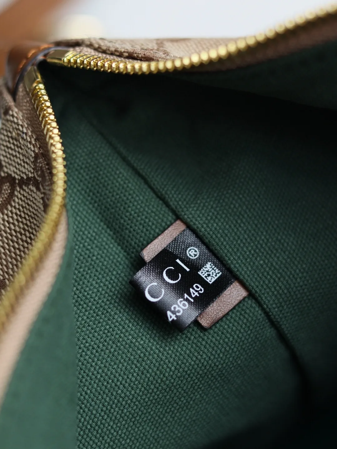 Gucci Vanity Top Handle Beige and brown GG canvas - Bag