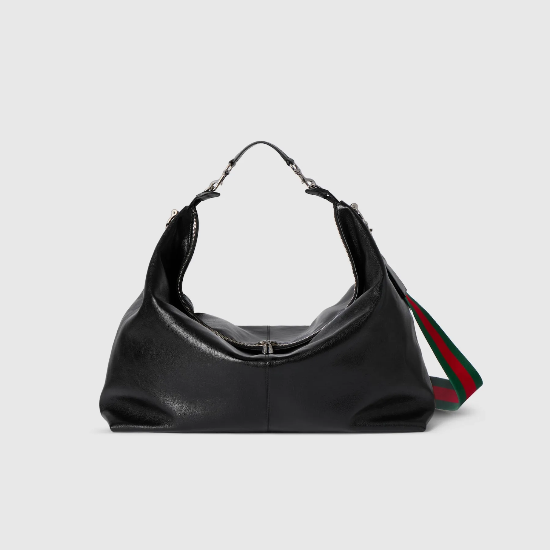 Gucci Brera crossbody bag Black soft Silver toned hardware - Bag