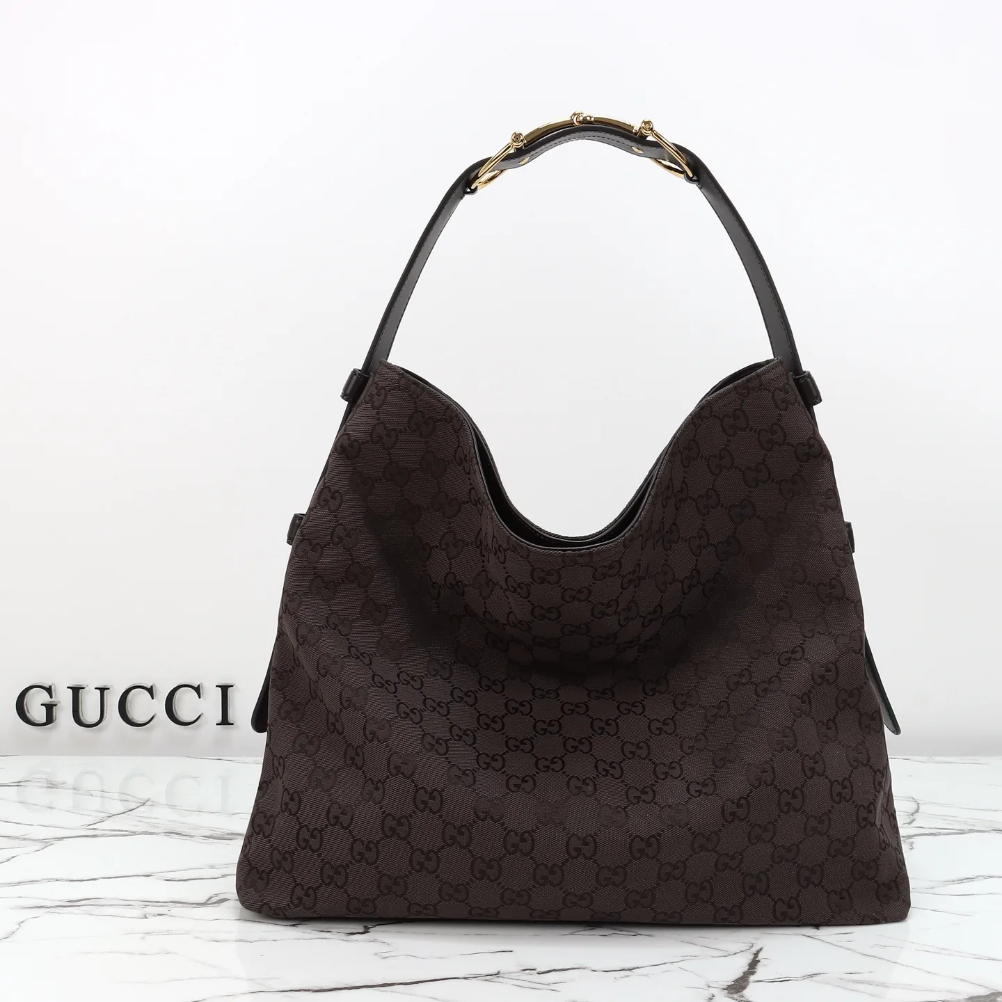 Gucci Beatrix tote Brown and dark brown Original GG canvas - Bag