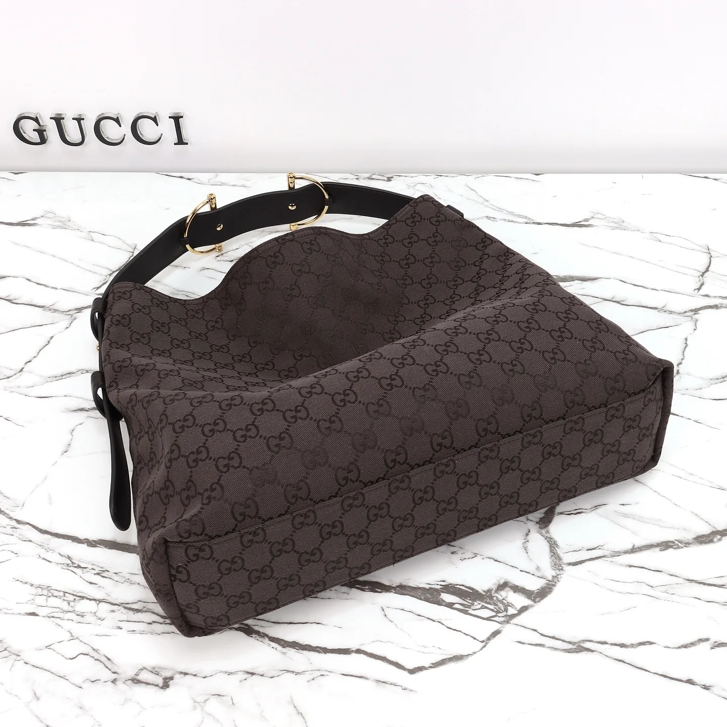 Gucci Beatrix tote Brown and dark brown Original GG canvas - Bag