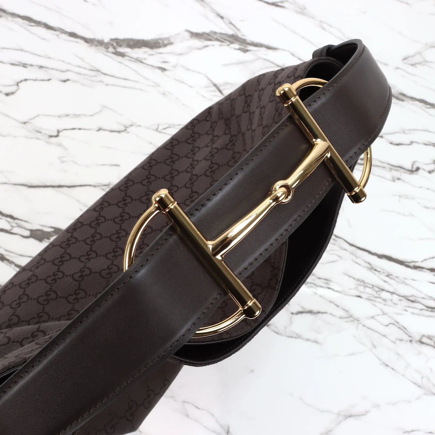 Gucci Beatrix tote Brown and dark brown Original GG canvas - Bag