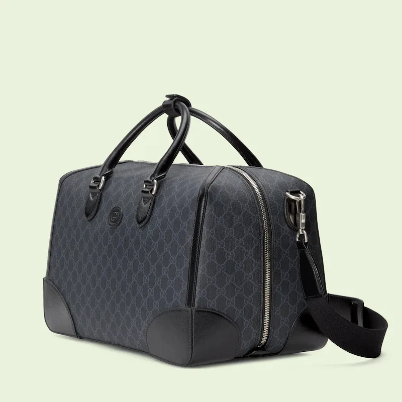 DUFFLE BAG WITH INTERLOCKING G