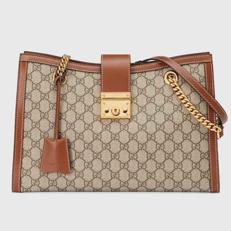 PADLOCK MEDIUM SHOULDER BAG