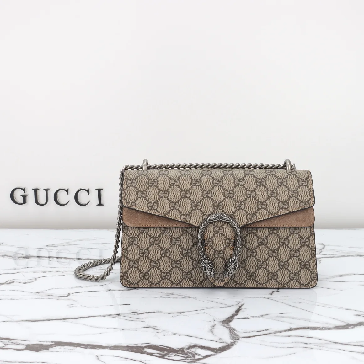 [TOP]Gucci DIONYSUS GG Shoulder Bag With Beige - Bag