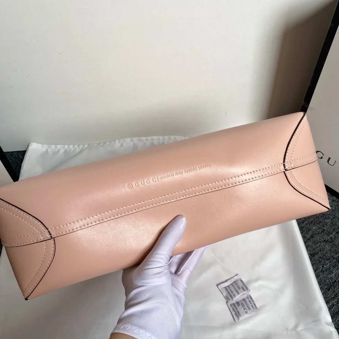 Gucci GG Monogram Medium Reversible Tote Beige Dark Cipria - Bag