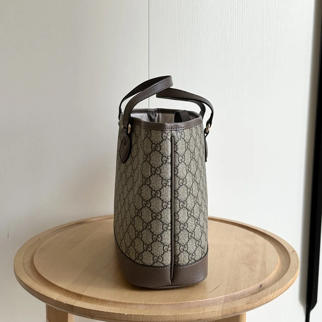 Gucci Ophidia Large Tote Bag - Gray Bag