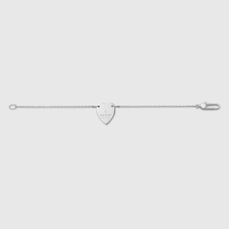 TRADEMARK BRACELET WITH HEART PENDANT