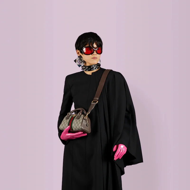 OPHIDIA MINI TOP HANDLE BAG