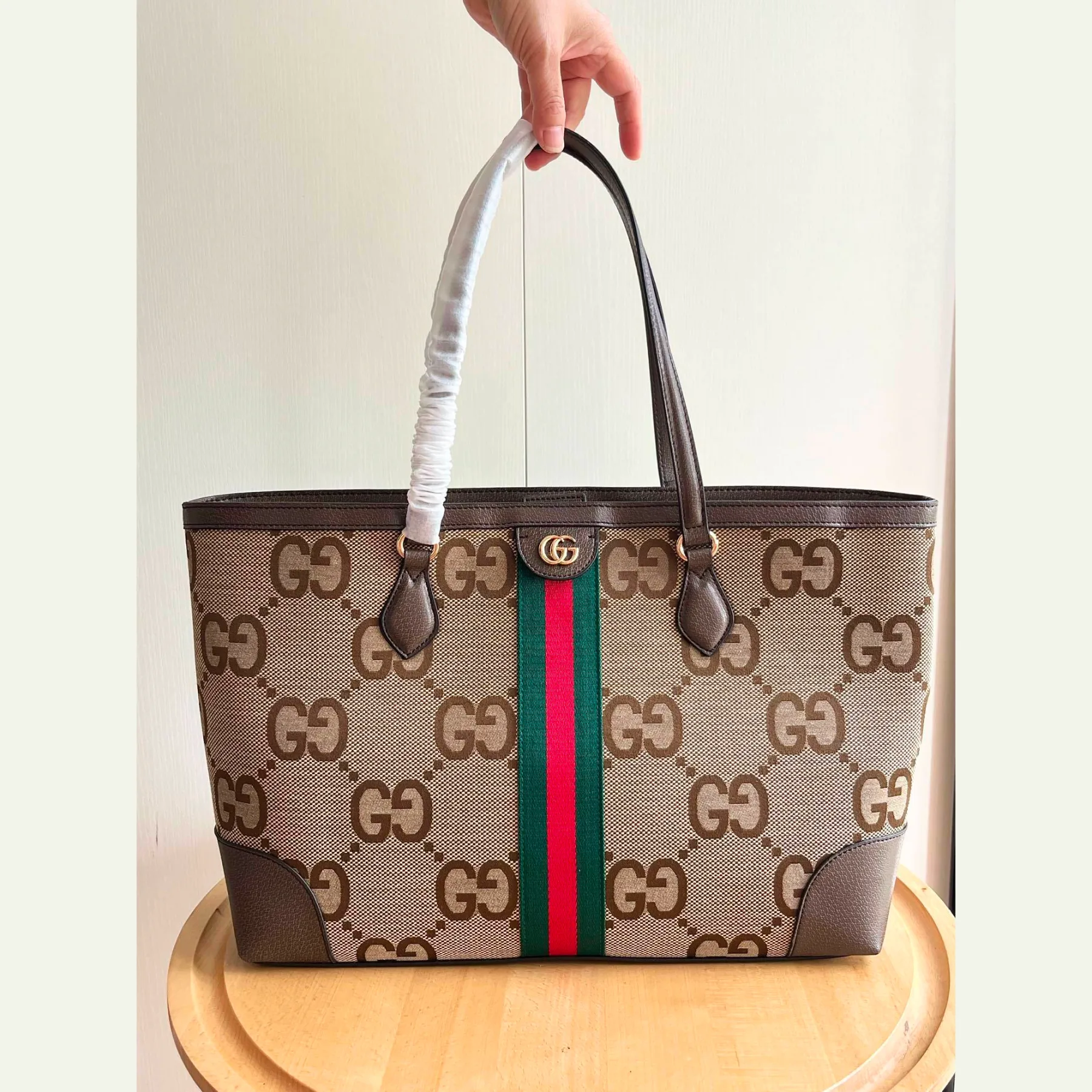 Gucci Ophidia medium tote bag Brown- Bag