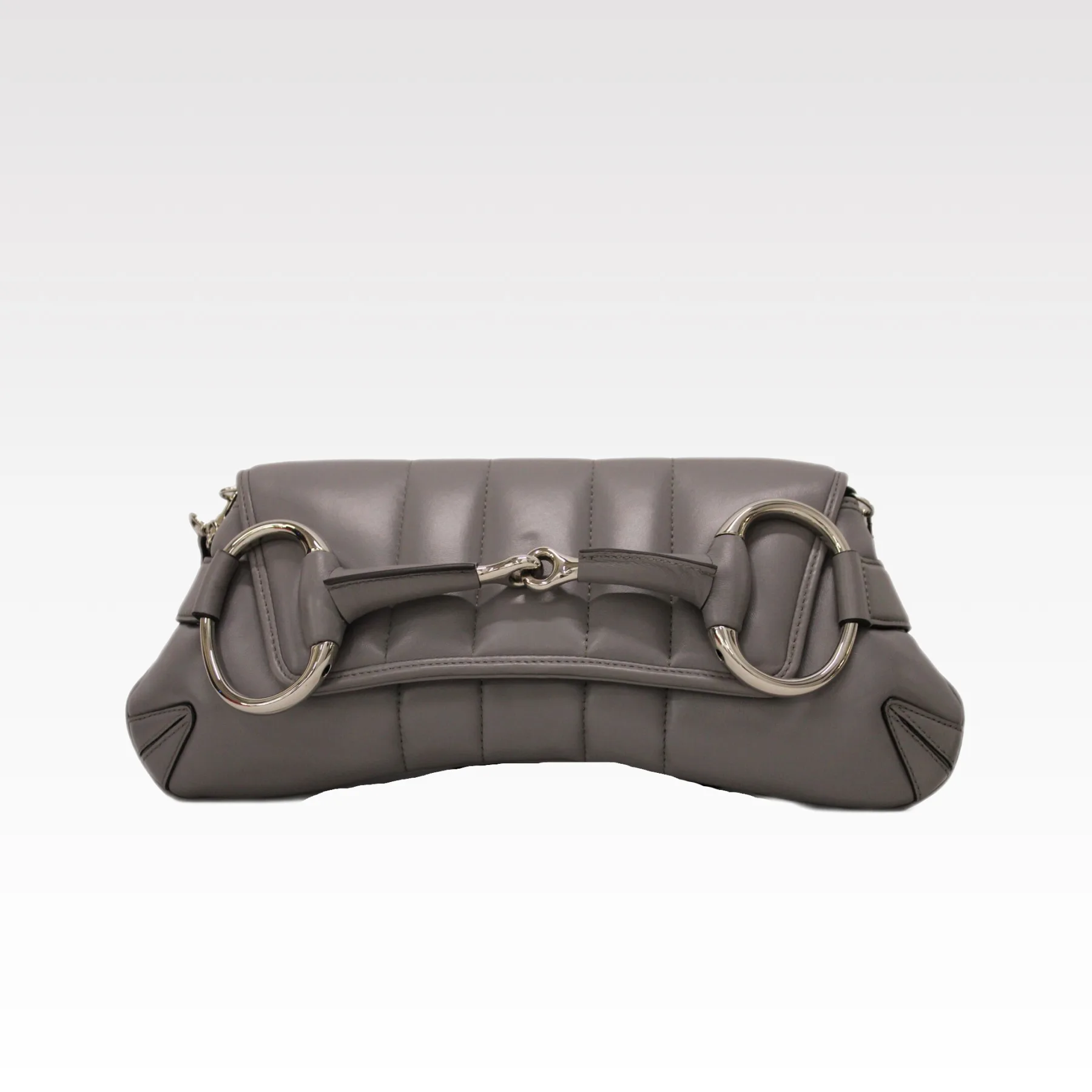Gucci Horsebit Chain Small Shoulder Bag Taupe - Bag