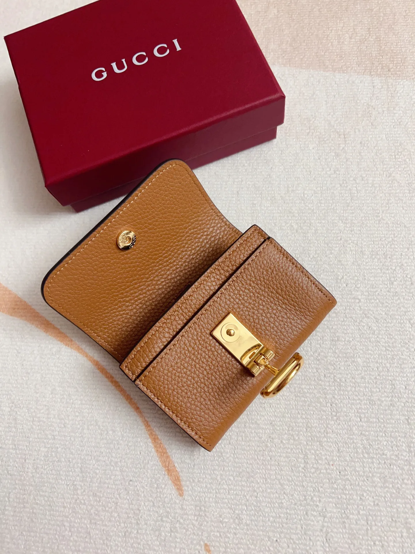 [TOP]Gucci Gucci Softbit card case -wallet