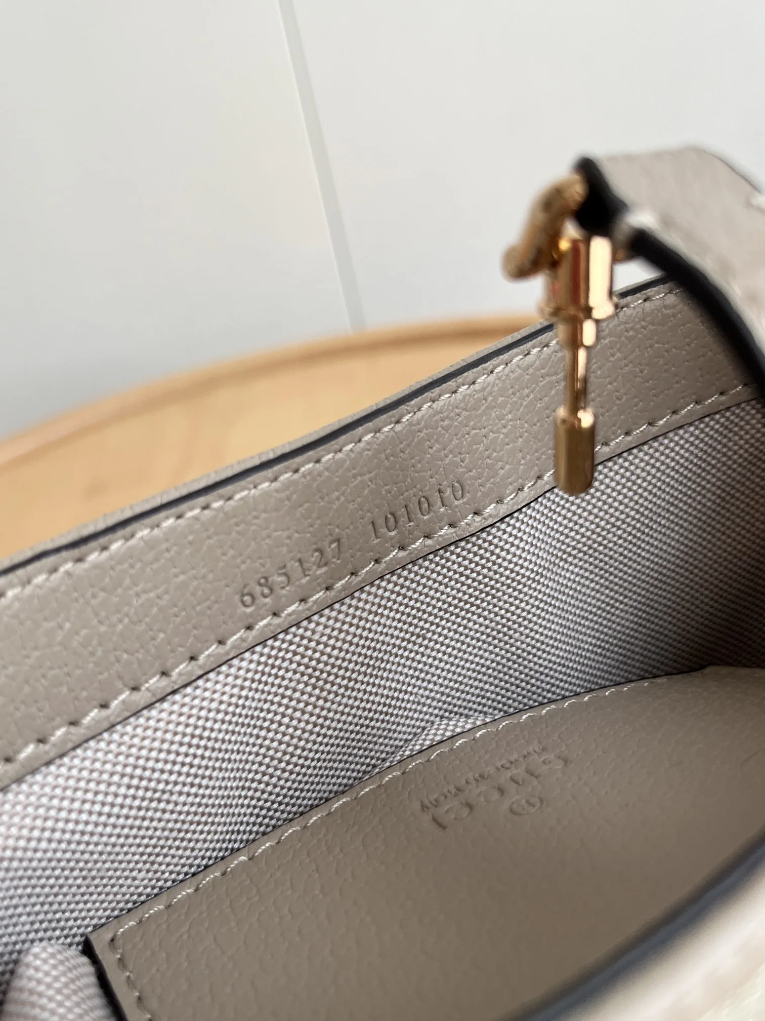 Gucci Jackie 1961 Mini GG And Leather Bag