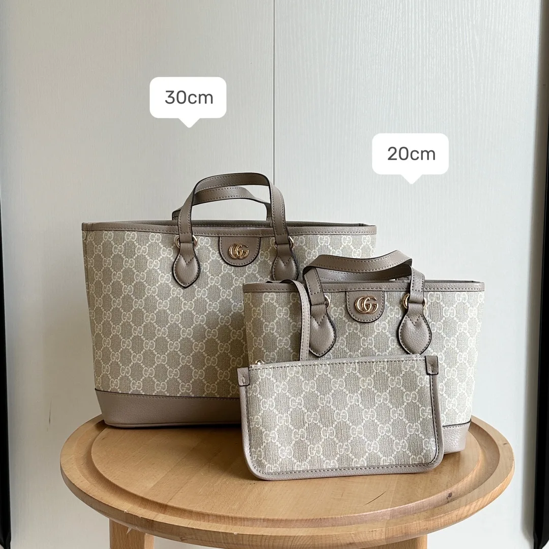 Gucci Ophidia Large Tote Bag - Oatmeal Bag