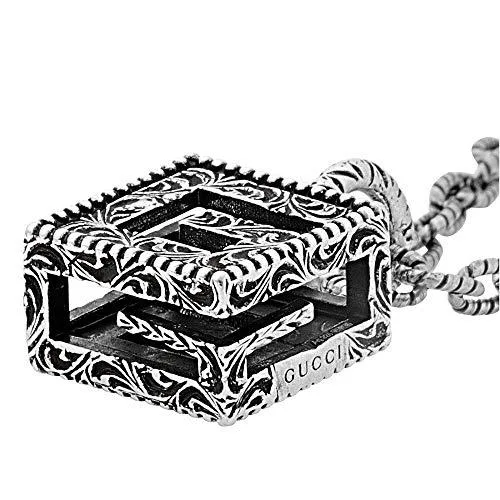 JEWELLERY G Cube Aged Silver