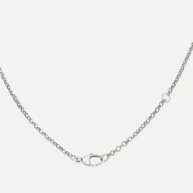 Sterling Silver Marmont Key Necklace 19.5"