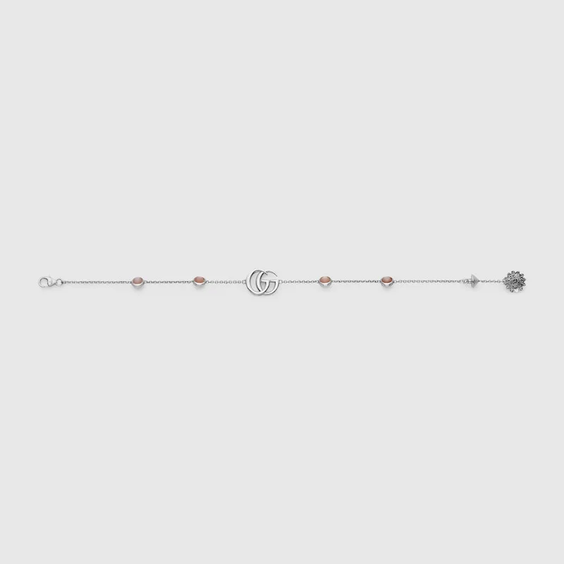 DOUBLE G MOTHER OF PEARL BRACELET