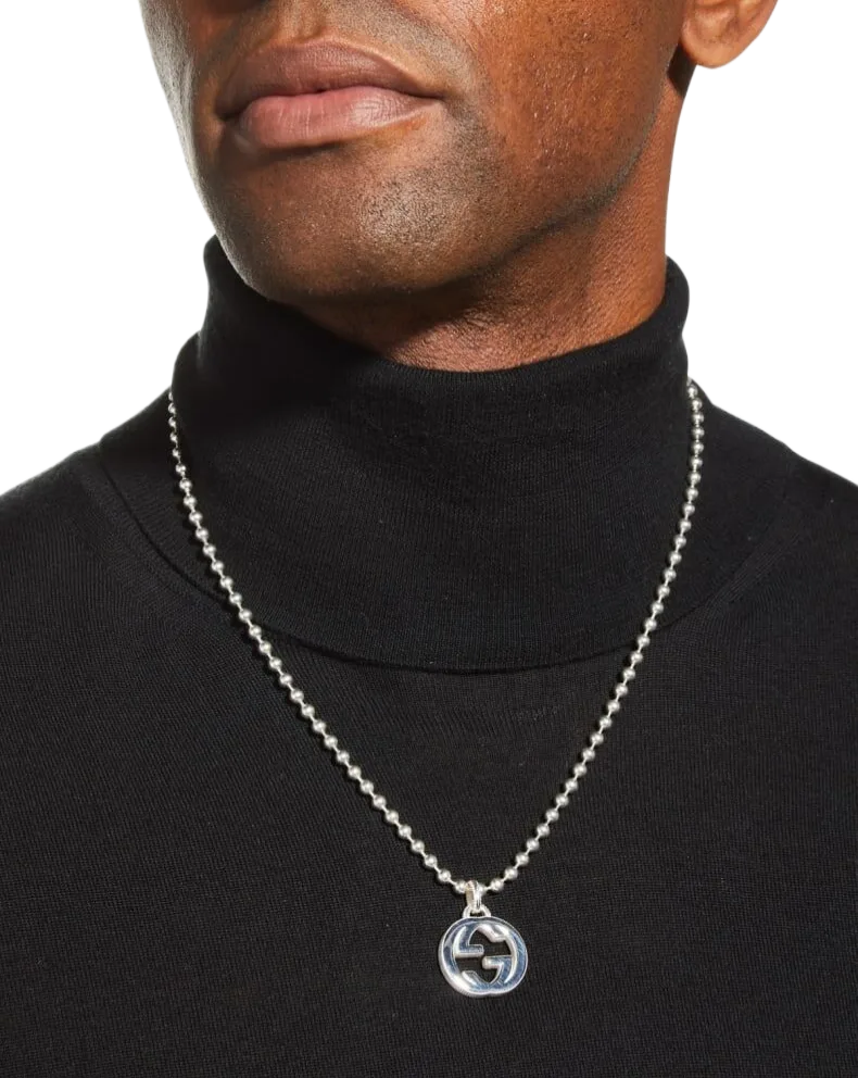 Men's Interlocking Pendant Necklace