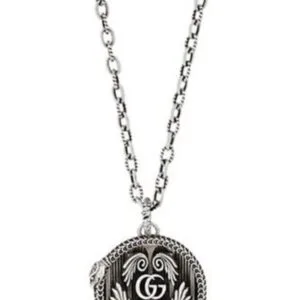 Garden Snake Pendant Necklace