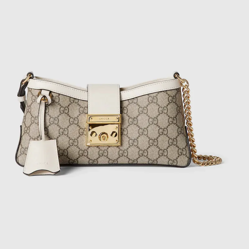 PADLOCK SMALL SHOULDER BAG