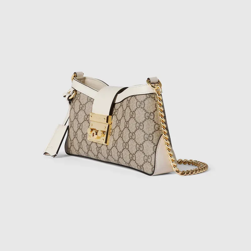 PADLOCK SMALL SHOULDER BAG