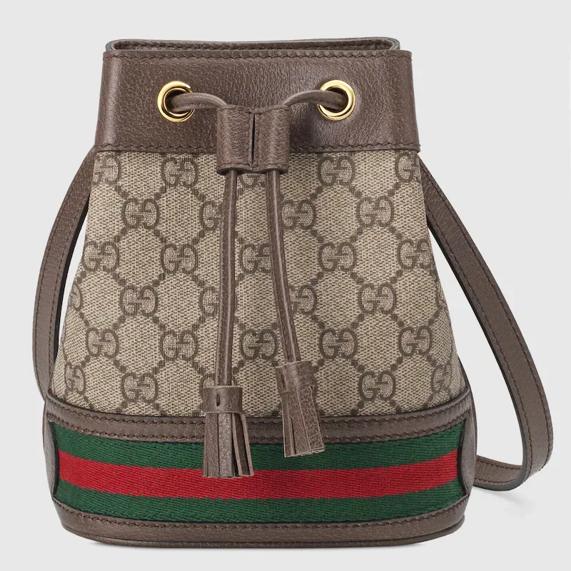 OPHIDIA MINI BUCKET BAG