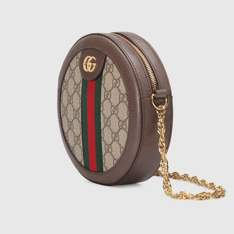 OPHIDIA MINI ROUND SHOULDER BAG