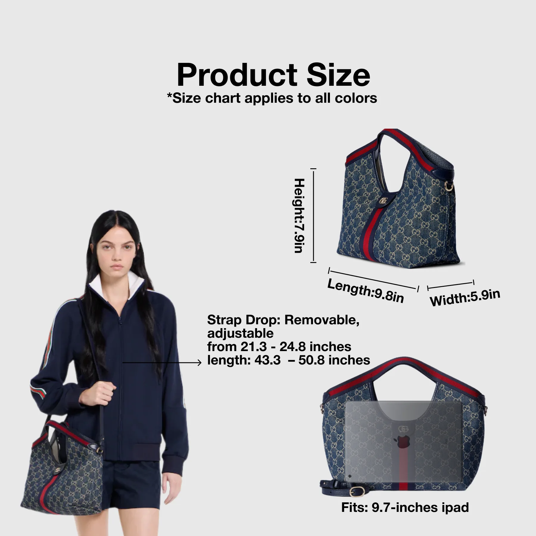 Gucci Giglio Small tote bag