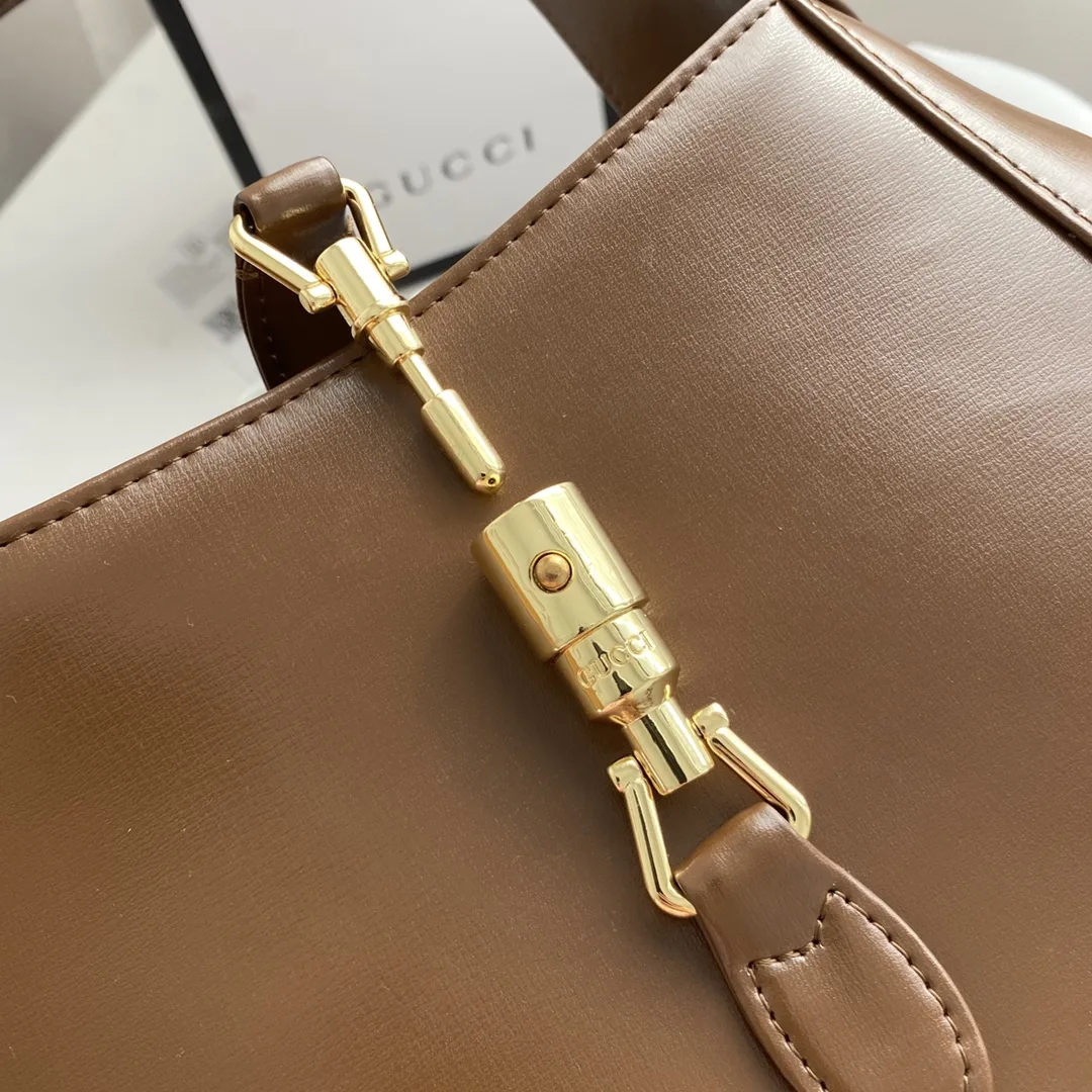 Gucci Jackie 1961 small shoulder bag-Brown - Bag