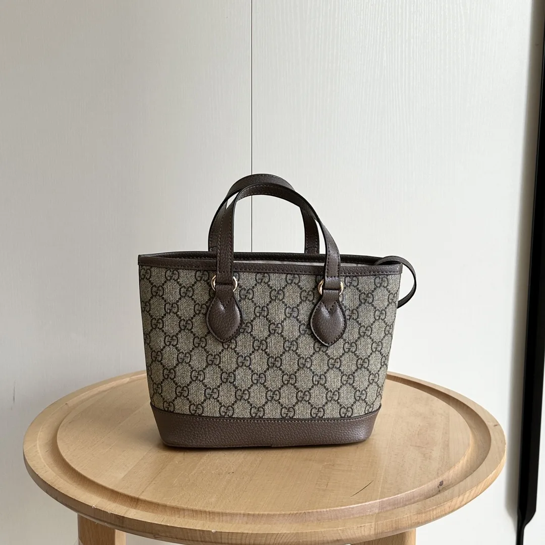 Gucci Ophidia Small Tote Bag - Gray Bag