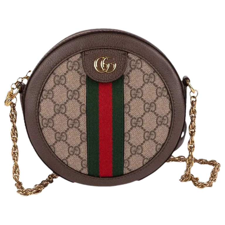 [TOP]Gucci GG Ophidia Mini Round Shoulder Bag