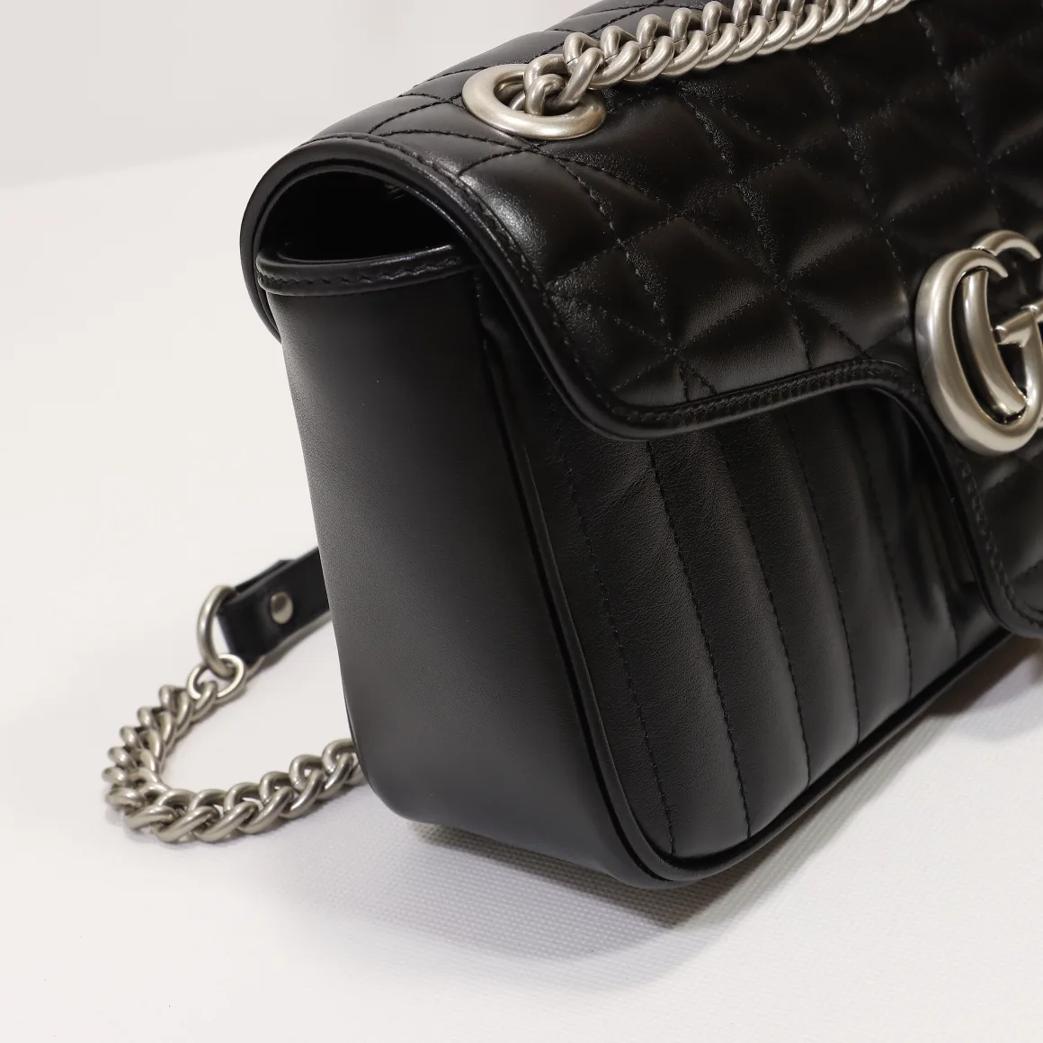 Gucci GG Marmont Small Shoulder Bag Black - Bag