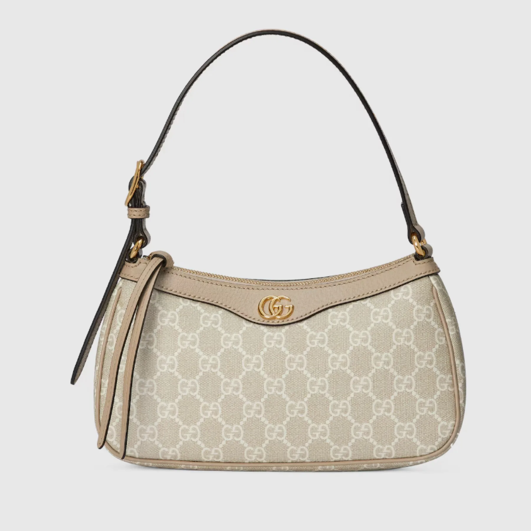Gucci Ophidia Collection Small Handbag - Beige And White Bag