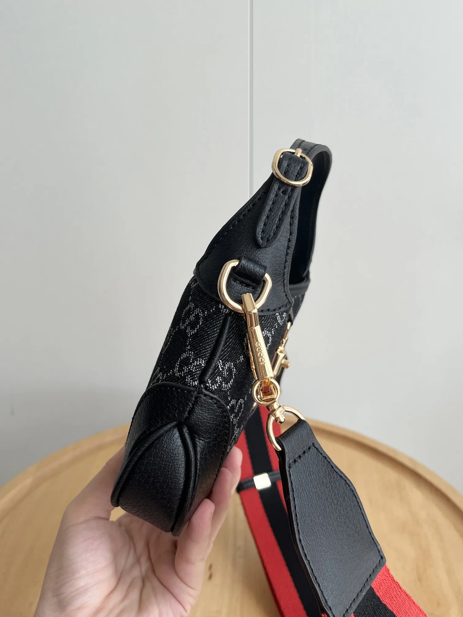 Gucci Mini Jackie 1961 Bag in Horsebit Black Denim and GHW - Bag