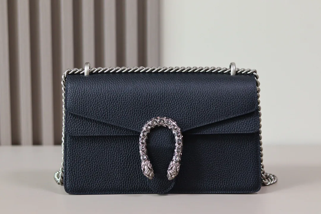 [TOP] Gucci DIONYSUS GG crossbody bag Black - Bag