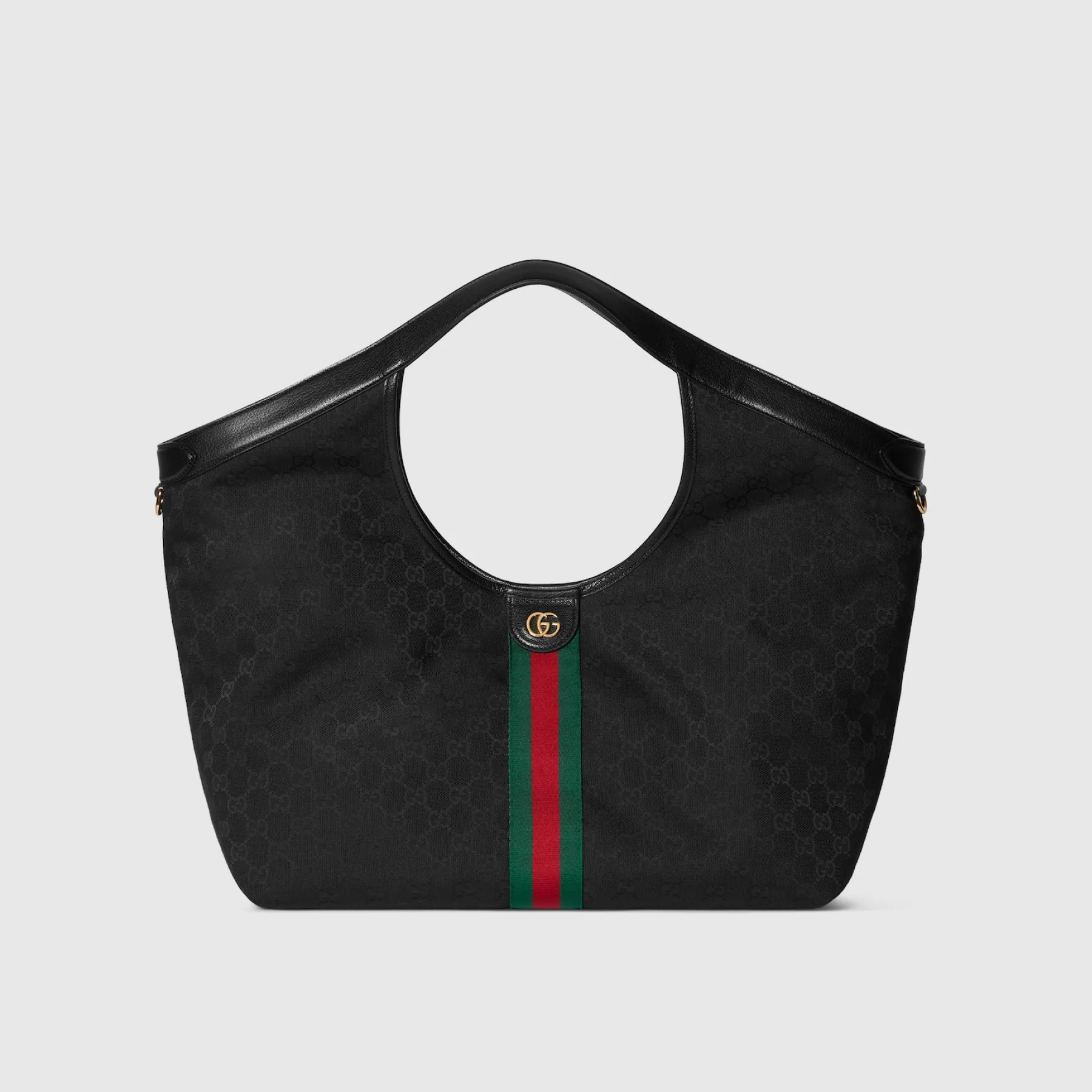 Gucci Giglio GG large tote bag - Dark Black