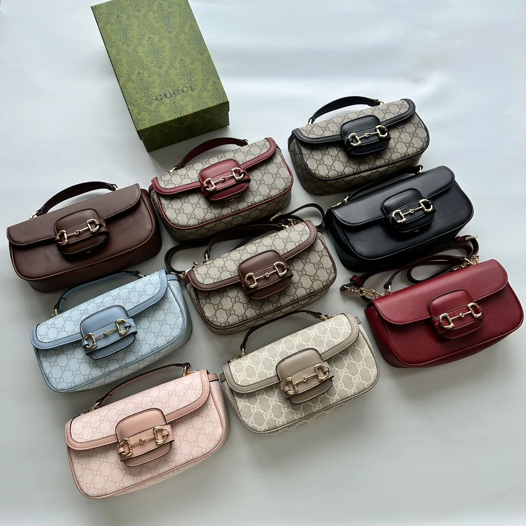 Gucci Horsebit 1955 Small Pink Shoulder Bag