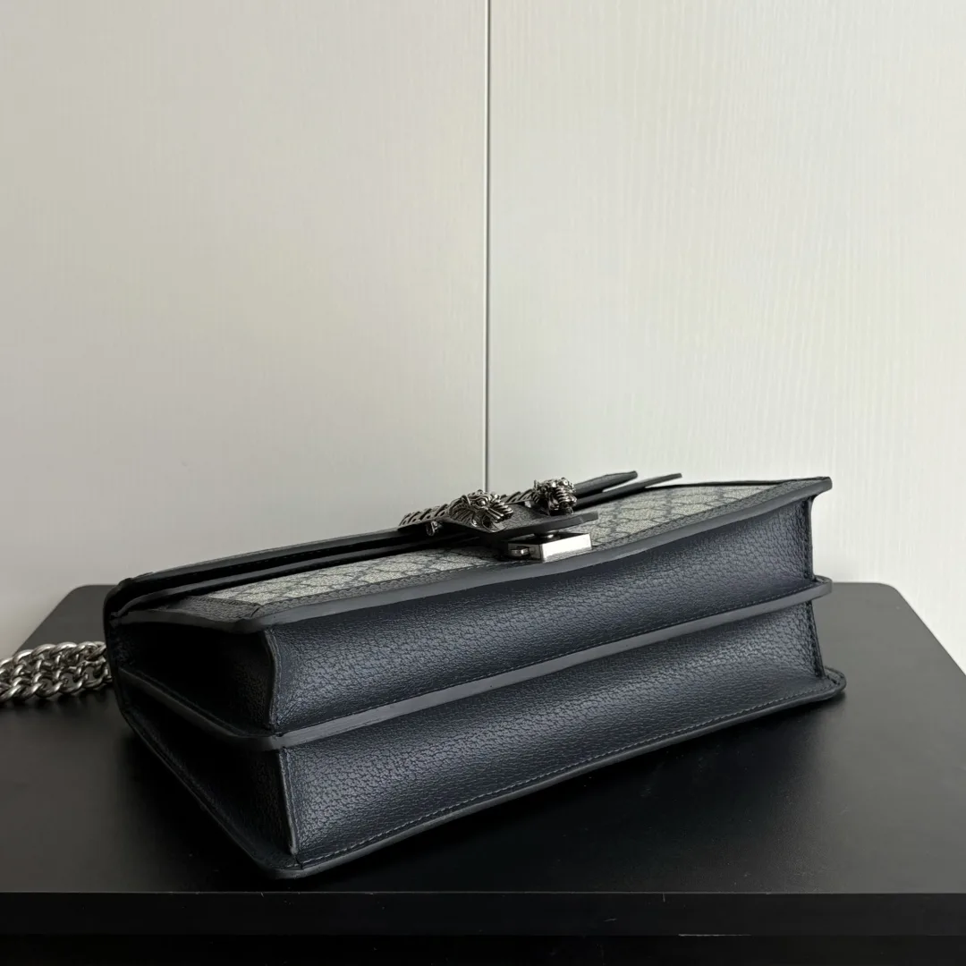 Gucci Dionysus Bag Medium GG Supreme - blue and beige