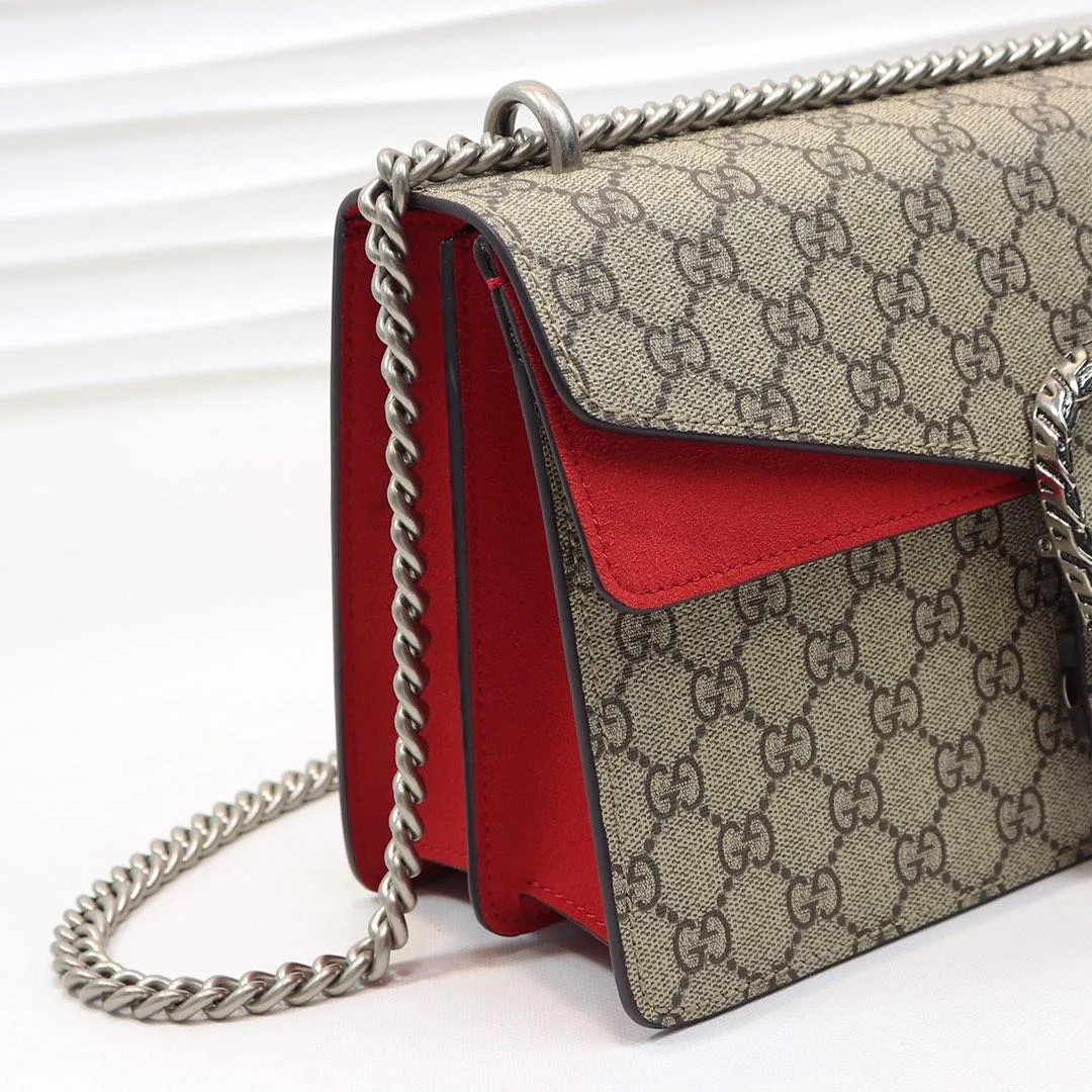 Gucci DIONYSUS GG small rectangular bag in GG - Bag