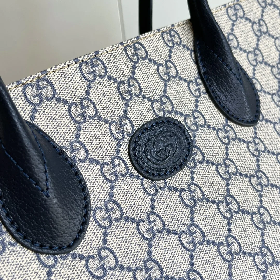 Gucci Retro Shopper - Navy Bag
