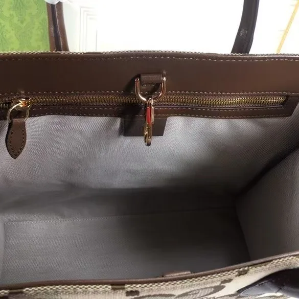 GUCCI Branded Shoulder Bag Jumbo GG Tote Bag