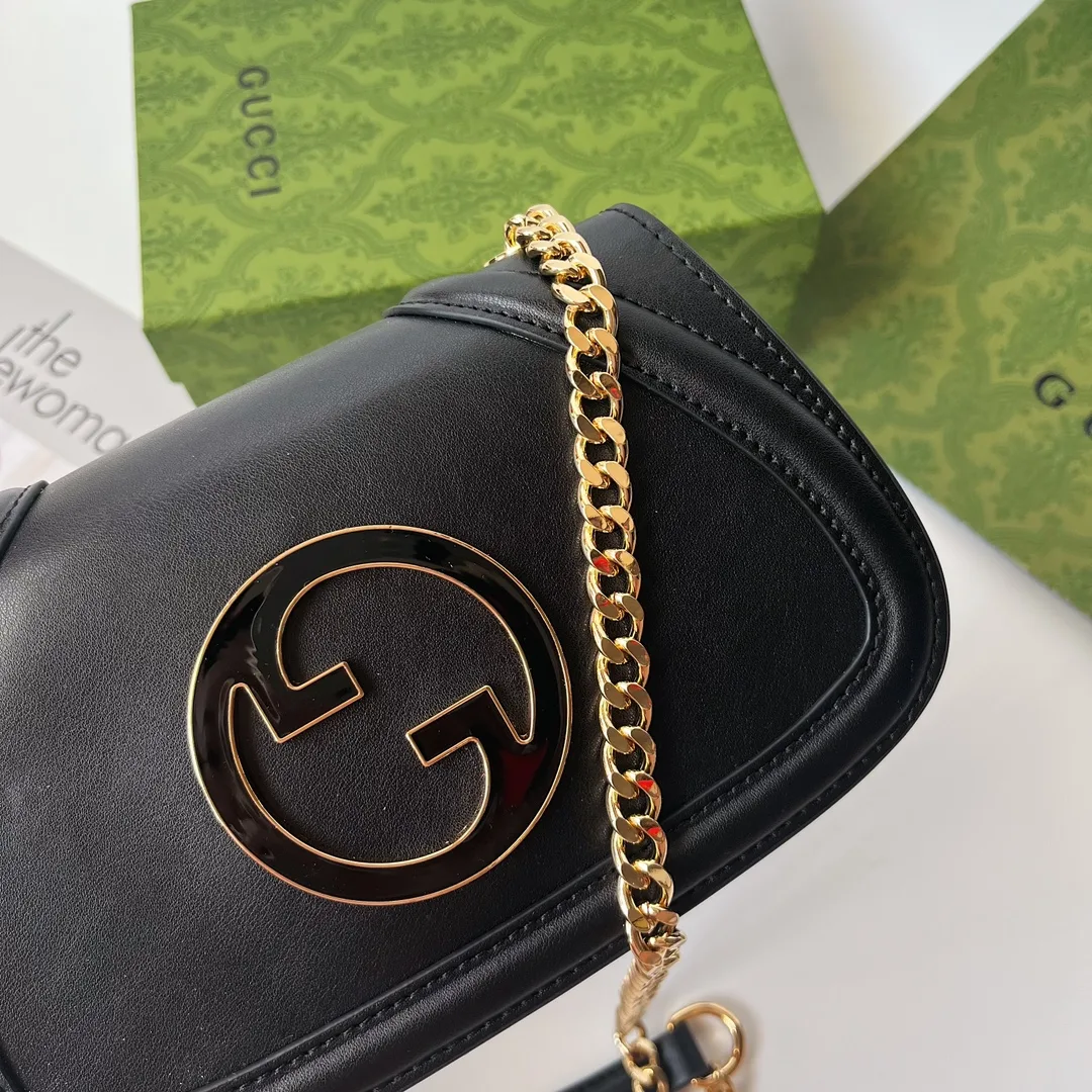 Gucci Blondie Mini Shoulder Bag - Black Bag
