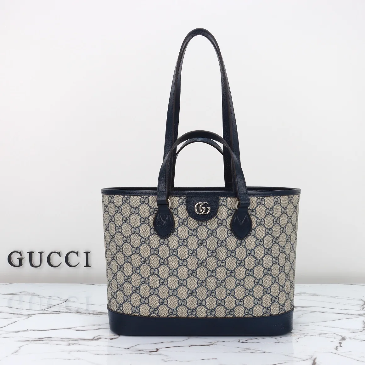 Gucci Ophidia Large Tote Bag - Blue Bag
