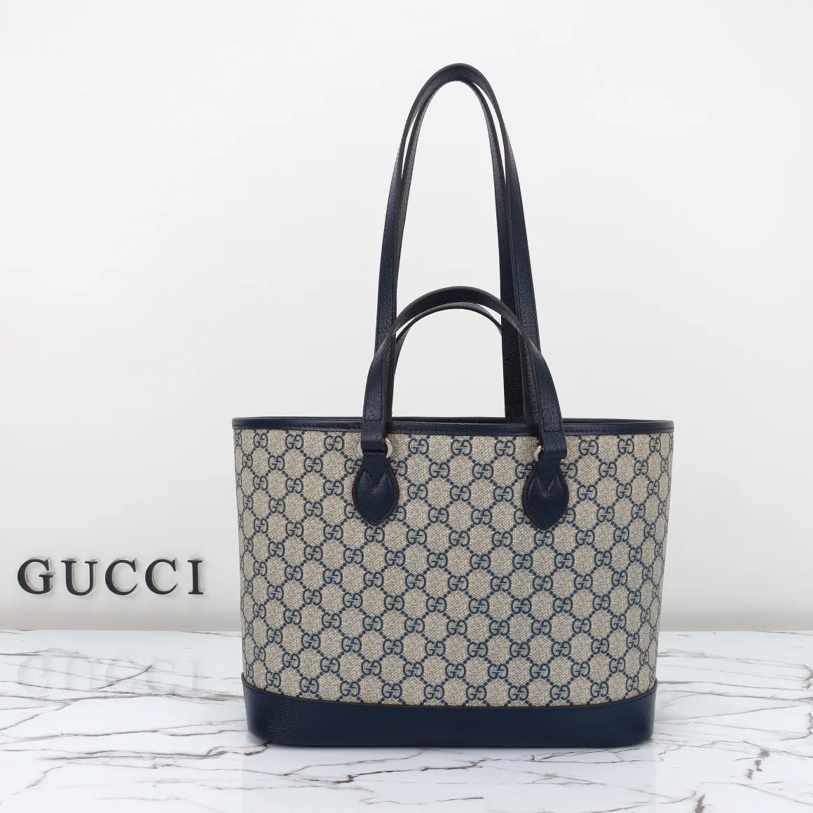 Gucci Ophidia Large Tote Bag - Blue Bag