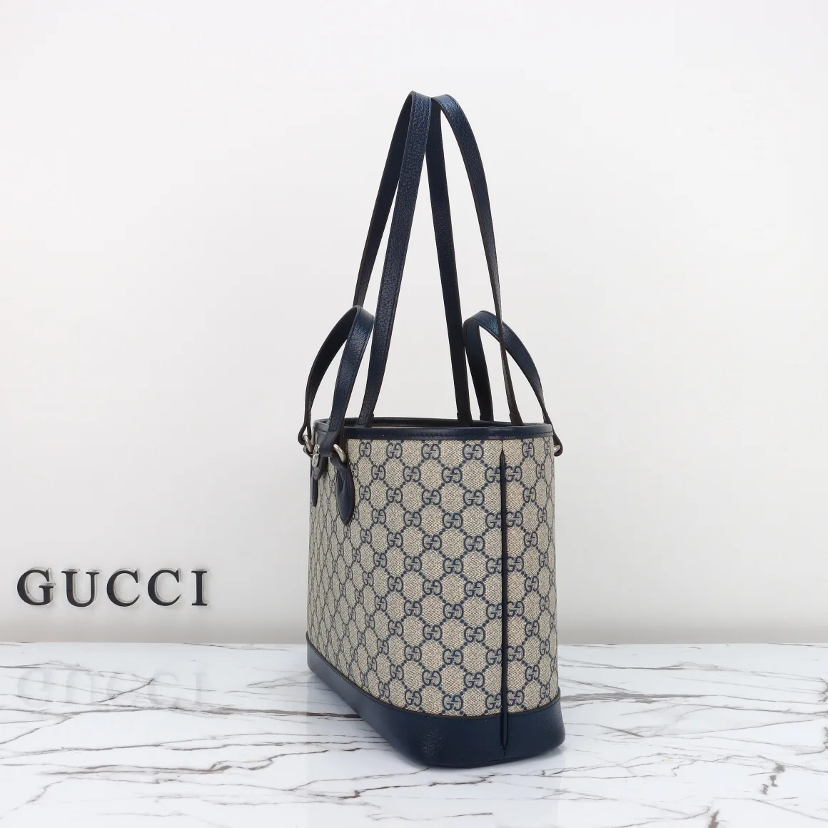 Gucci Ophidia Large Tote Bag - Blue Bag