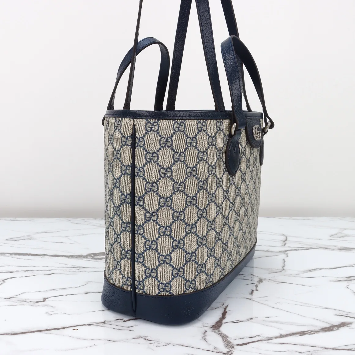 Gucci Ophidia Large Tote Bag - Blue Bag