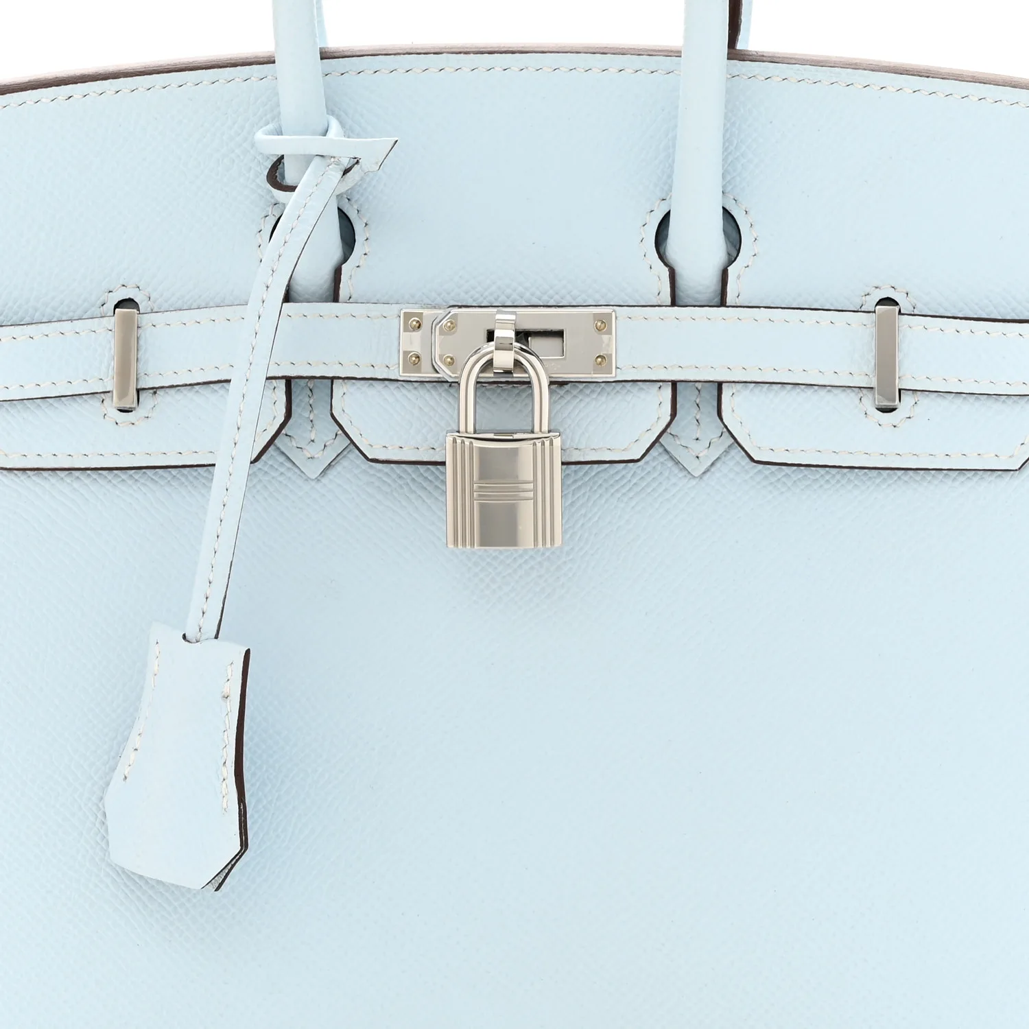 Epsom Birkin Sellier 25 Bleu Brume