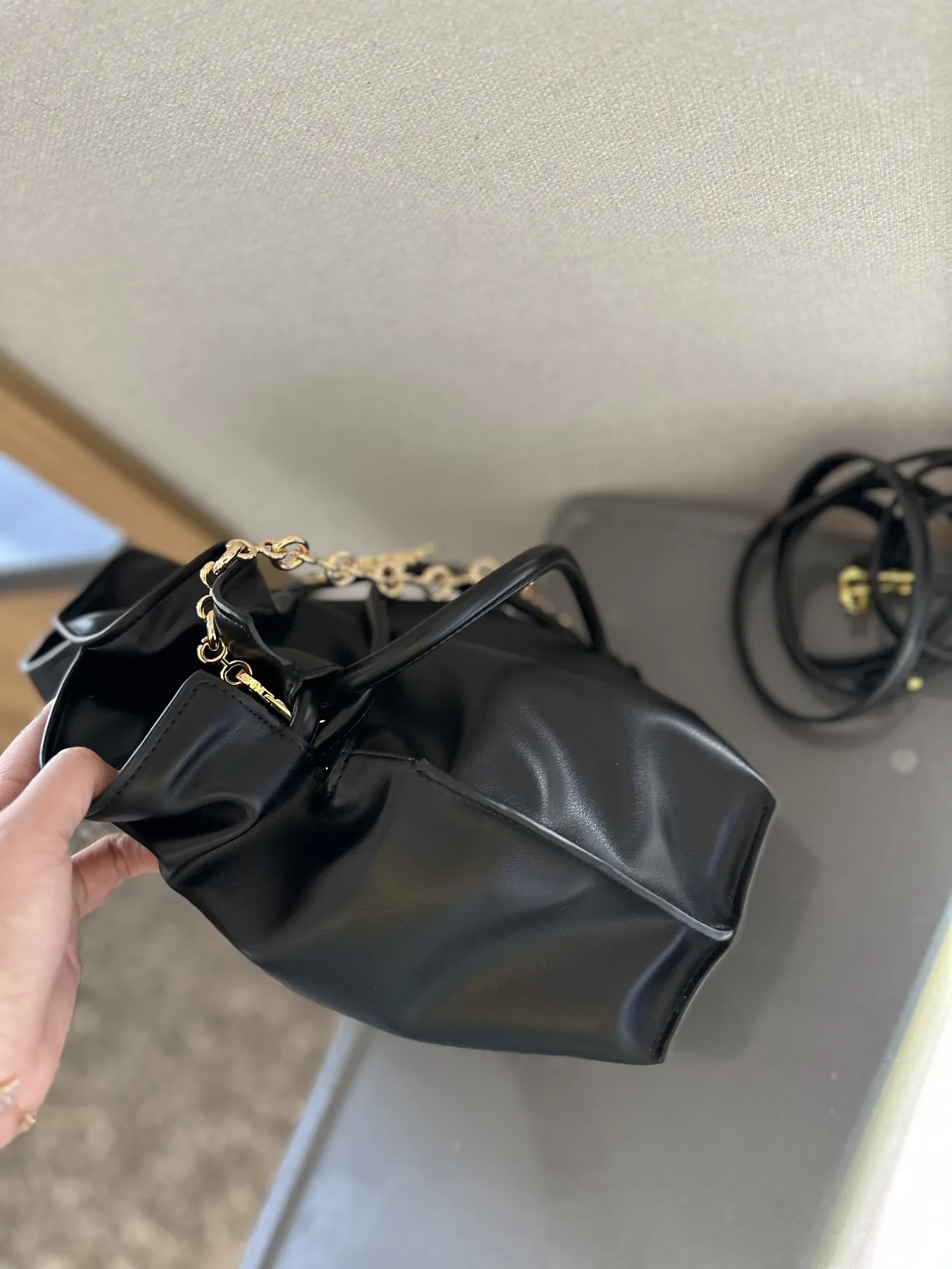 Flamenco purse in mellow nappa lambskin