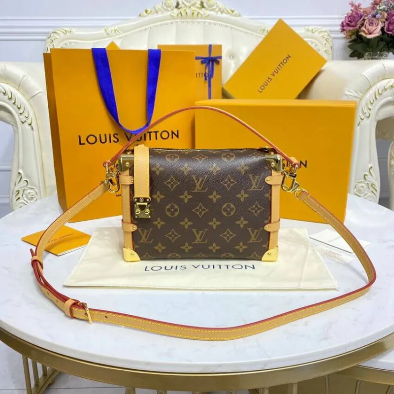 Louis Vuitton SIDE TRUNK HANDBAG M46358 MONOGRAM